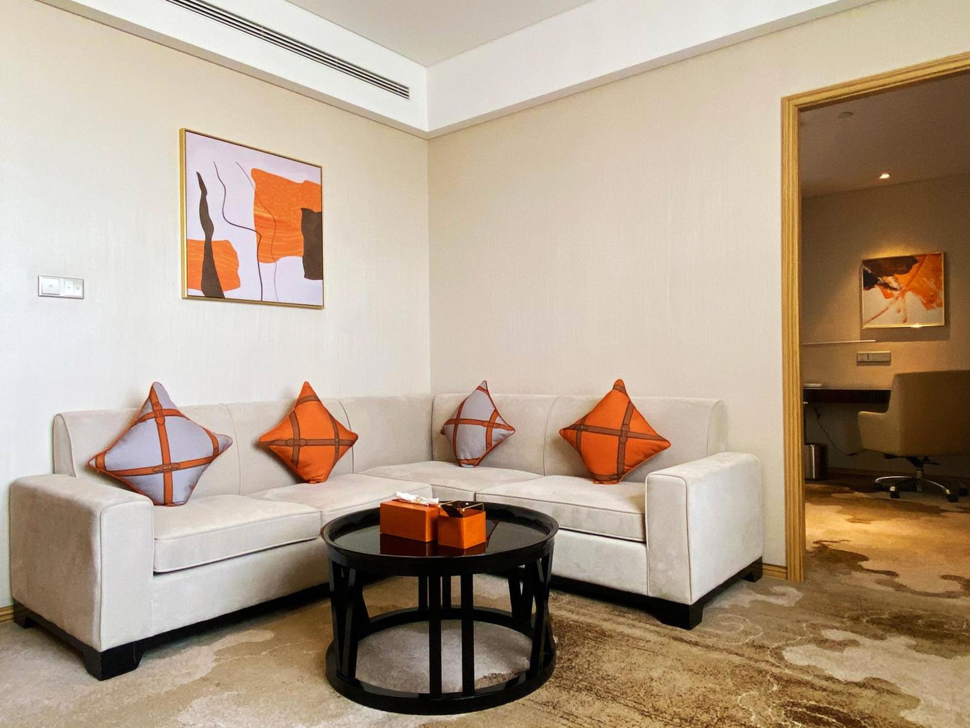 Yinchuan Xifujing Hotel Buitenkant foto